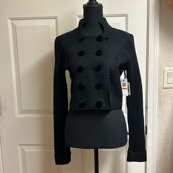 Jessica Simpson Jackets & Blazers - Jessica Simpson Felicity Caviar Black Size Small Jacket, NWT